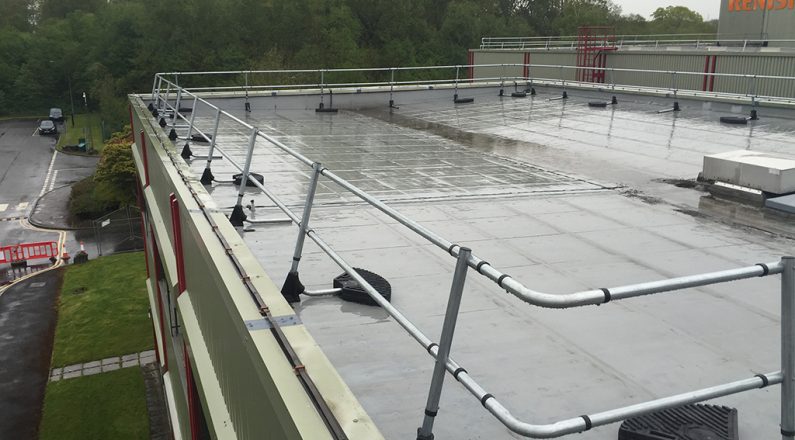 Fall Protection Slough Guardrail Edge Protection Systems